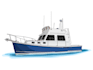 draw boat into vector art