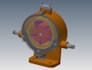 create 3d model, 2d draft, render in autodesk inventor
