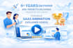 create custom animated saas explainer video, saas demo video for saas product