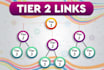 do tier 2 links manually with white hat seo