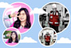 design awesome face cartoon vexel art