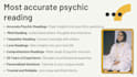 do the psychic reading in just 2 hour