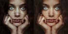 do high end portrait retouching, photo editing