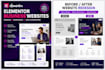 create a modern wordpress website for your business