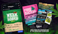 design a professional cannabis, cbd, hemp flyer label menu