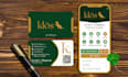 create digital business card with ai voice assistant and qr code