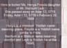 translate hebrew text and dates on tombstones