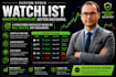 build a smart stock watchlist based on market analysis