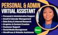 be your administrative virtual assistant for your business