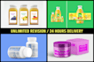 label design and packaging design