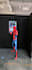 help with any personalised greetings and messages as spiderman