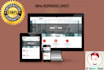 design responsive website using reactjs and material UI