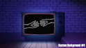 create a retro lyric video with animation