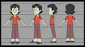 draw a 360 of your 2d character