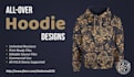 all over sublimation  hoodie tshirt esports jersey design