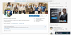 make a professional linked in profile and business page