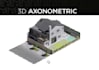 make 3d white concept model
