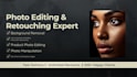 product photoshop editing, retouch, faceswap