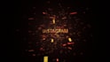 create fire stone logo reveal intro video animation