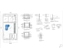 create professional autocad 2d floor plans, redraw PDF and convert to dwg