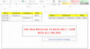 organize, rearrange or reformat your excel data