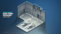 create low poly 3d illustrations