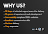 real estate landing page design with mls idx on squarespace wix wordpress