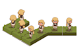 animate a top down character for 2d game in unity godot
