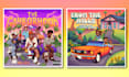create cartoon hip hop single or album cover