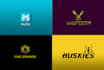 design a modern business logo with copyrights