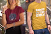 create HD tshirt mockup and hoodie mockup with real models