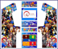 design multicade mame  arcade cabinet artwork