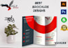 design bifold trifold brochure flyer or pamphlet