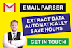 scrape email data and export emails to sheets cloudhq, gmail, zapier