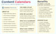 develop a social media content calendar