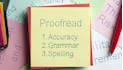 do professional proofreading and editing for your writings