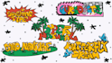 create a graffiti logo or full urban concept design