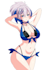 draw an anime illustration sfw or nsfw cell shaded render