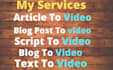 be your professional travel and family videos maker