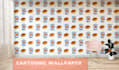 do trendy seamless patterns, wallpaper design