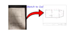 convert pdf, blueprint sketch, jpg to autocad, cad,dwg