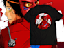 anime tshirt design illustration