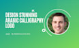 design a stunning arabic calligraphy logo