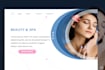 design modern website UI design