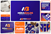 design professional brand identity style guidelines with logo branding book