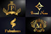 design a professional business logo with two sample