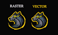 convert raster to vector, jpg to vector, redesign logo maps