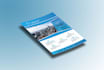 design modern business, corporate, advertising flyer
