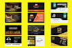 design business card, brochure and letterhead