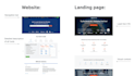 design landing pages in php, html, css, javascript, bootstrap